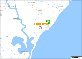 map of Lamlaya