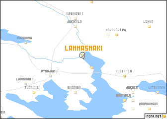 map of Lammasmäki