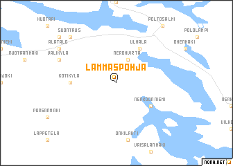 map of Lammaspohja