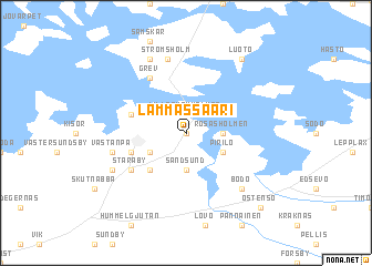 map of Lammassaari