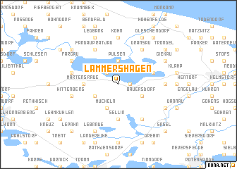 map of Lammershagen