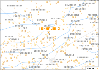 map of Lammewāla