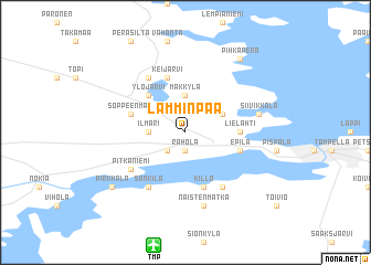 map of Lamminpää