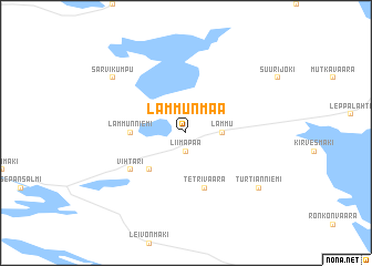 map of Lammunmaa