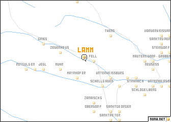 map of Lamm