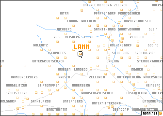 map of Lamm