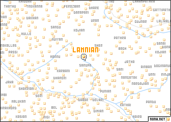 map of Lamniān