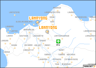 map of Lamnyong