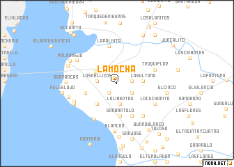 map of La Mocha