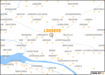 map of La Moëre