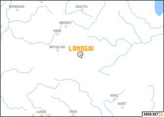 map of Lamogai