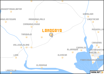 map of La Mogaya