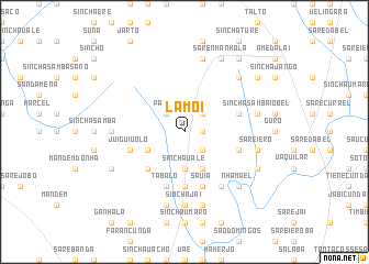 map of Lamoi