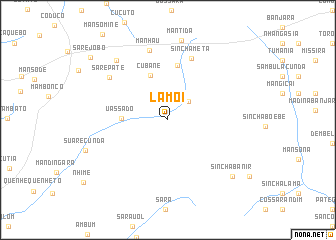 map of Lamoi