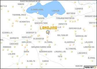 map of La Mojina