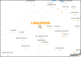 map of La Mojonera