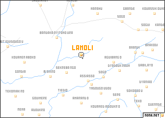 map of Lamoli