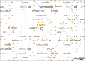 map of La Mol