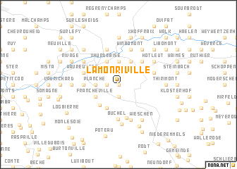 map of Lamonriville