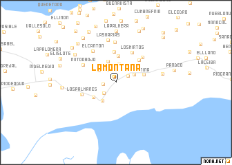 map of La Montaña