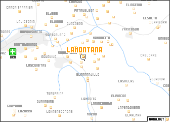 map of La Montaña