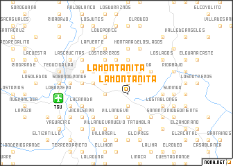 map of La Montañita