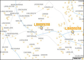 map of La Morena