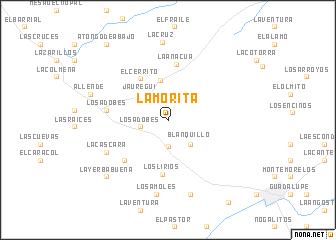 map of La Morita