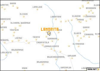map of La Morita