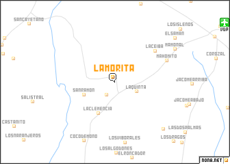 map of La Morita