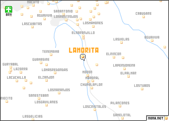 map of La Morita