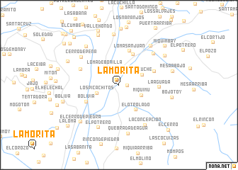 map of La Morita