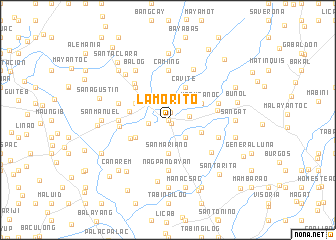 map of Lamorito