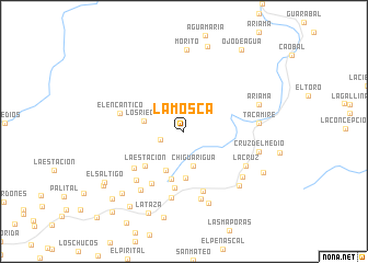 map of La Mosca