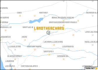 map of La Mothe-Achard