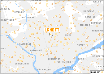 map of Lamott