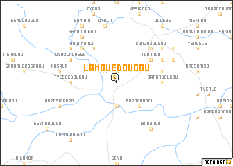 map of Lamouédougou