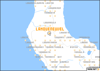 map of Lamouéneuvel