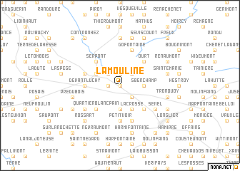 map of La Mouline