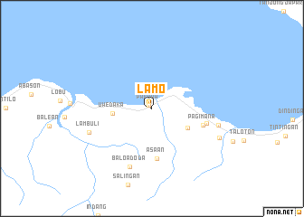 map of Lamo