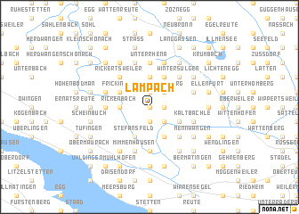 map of Lampach