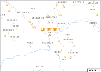 map of Lamparan