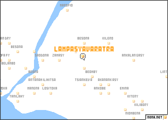 map of Lampasy Avaratra