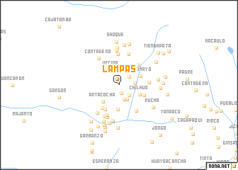 map of Lampas