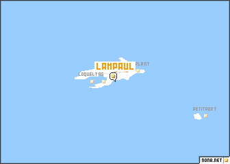 map of Lampaul