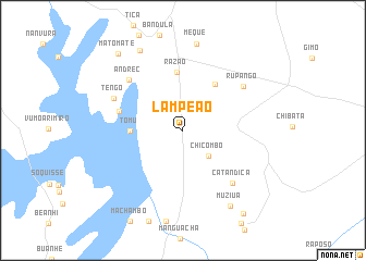 map of Lampeão