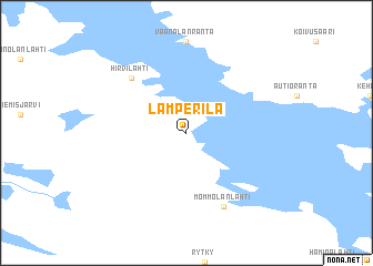 map of Lamperila