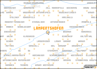 map of Lampertshofen