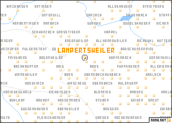 map of Lampertsweiler