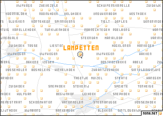 map of Lampetten